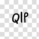 Simple Words, QIP icon transparent background PNG clipart