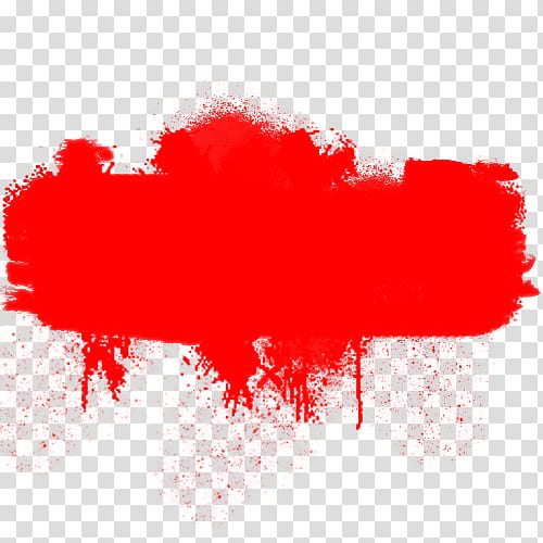 Super de recursos, red paint blot illustration transparent background PNG clipart
