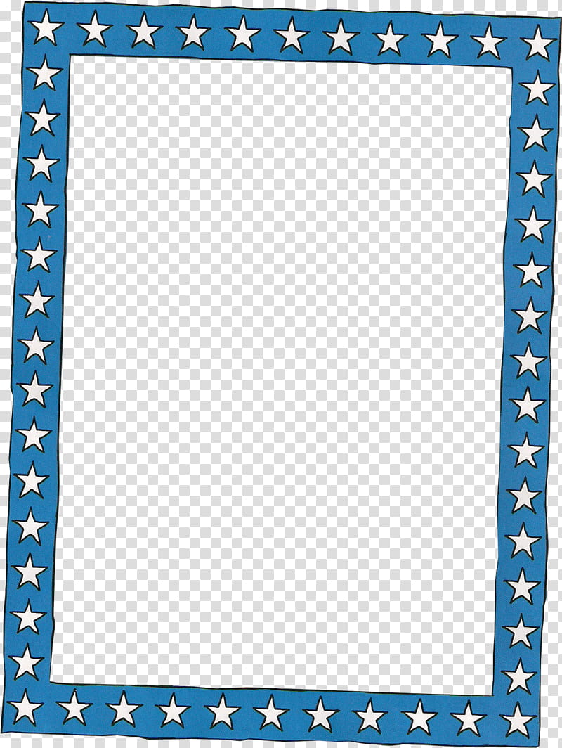 Lets Go USA, white and blue star print frame illustration transparent background PNG clipart