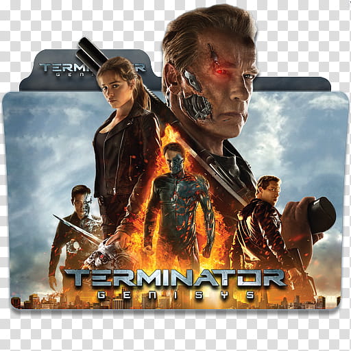 Terminator Complete Collection Folder Icon Pack, Terminator Genisys transparent background PNG clipart