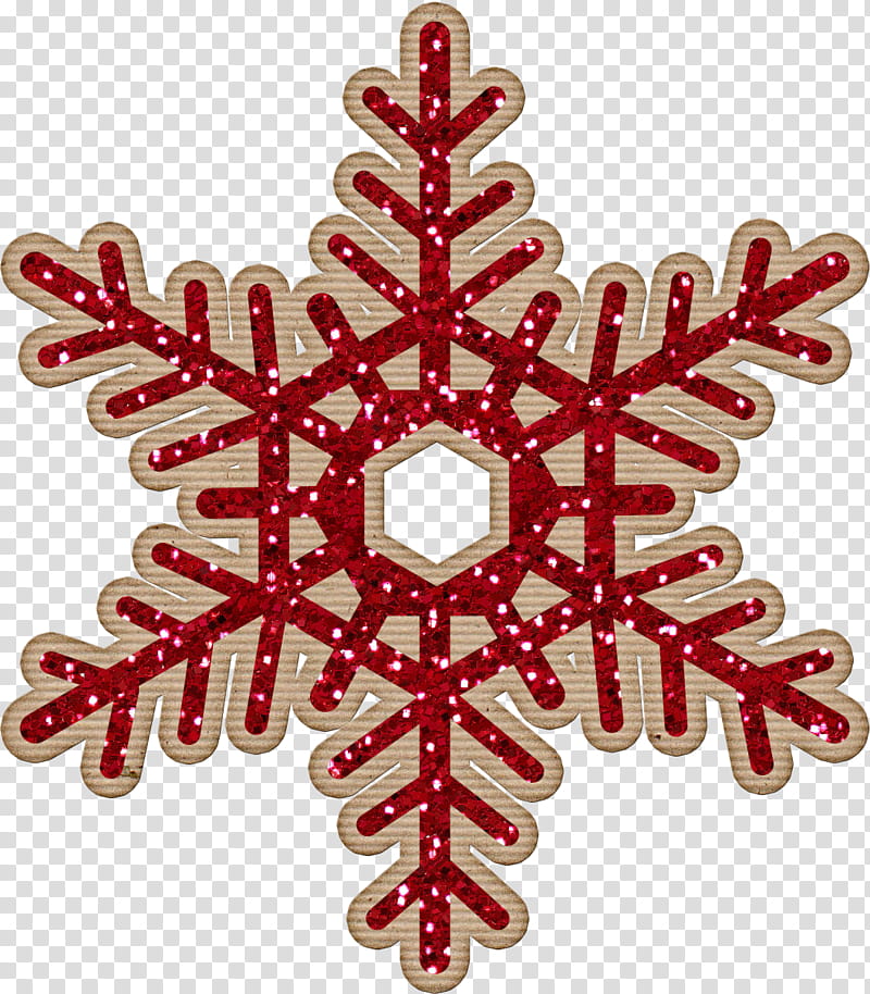 Alpha Christmas Glitter, red snowflake art transparent background PNG clipart