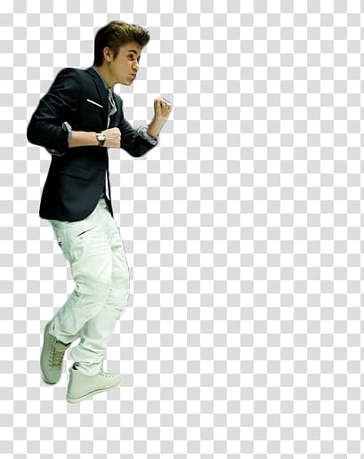 Justin Bieber, women's white and black long sleeve dress transparent background PNG clipart