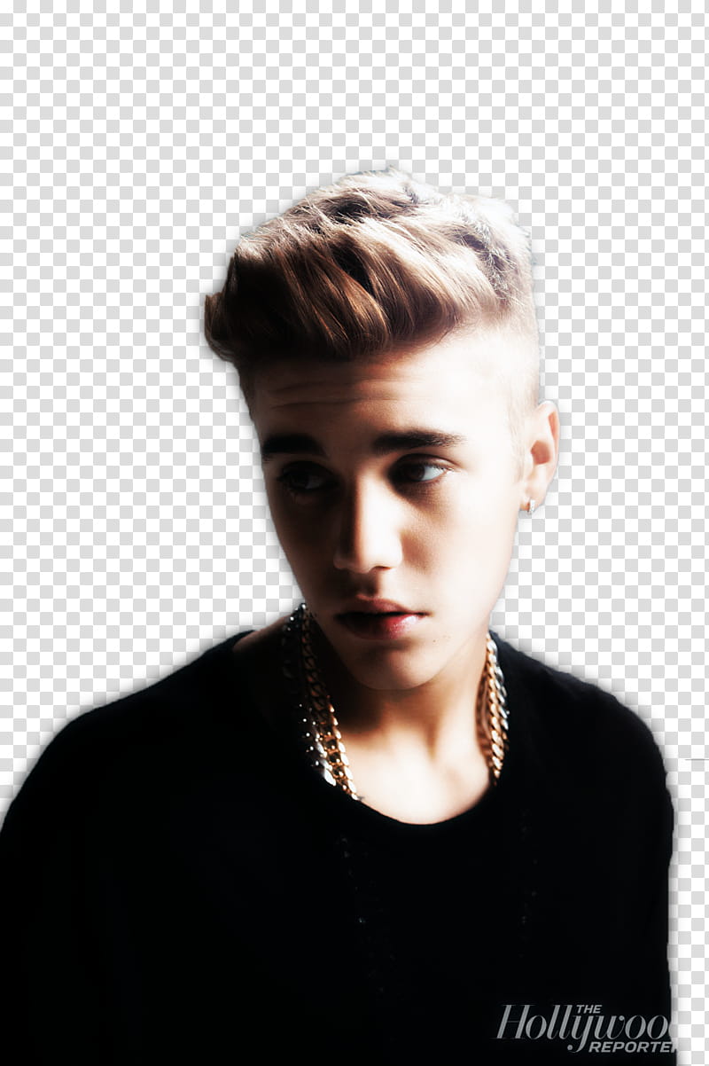 Justin Bieber Hollywoods reporter, justin-- transparent background PNG clipart