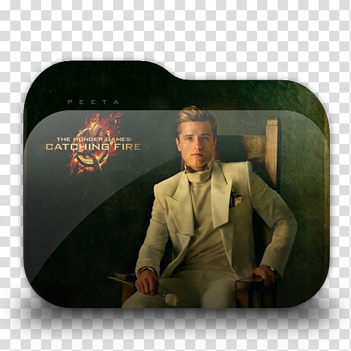 THG Catching Fire Folder Icon , catchingfire_peeta transparent background PNG clipart