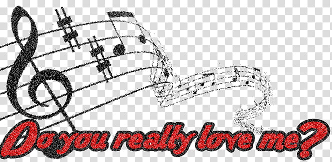Do you really love me transparent background PNG clipart