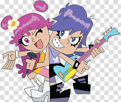 Puffy AmiYumi transparent background PNG clipart
