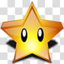 Super Mario Lumina Icons MAC, start  transparent background PNG clipart