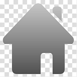 Web ama, gray house icon transparent background PNG clipart