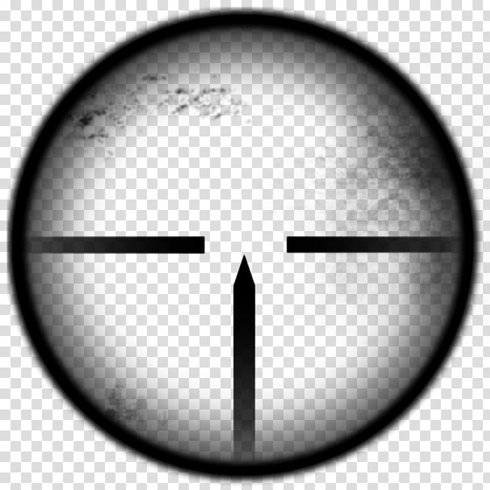 Sniper Fire, round black illustration transparent background PNG clipart