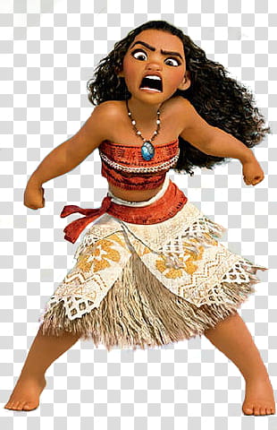 Moana character transparent background PNG clipart