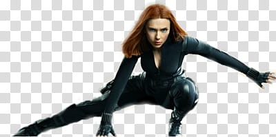 Black Widow Winter Soldier transparent background PNG clipart