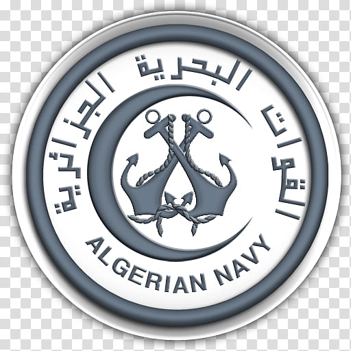 Algerian Navy COA transparent background PNG clipart