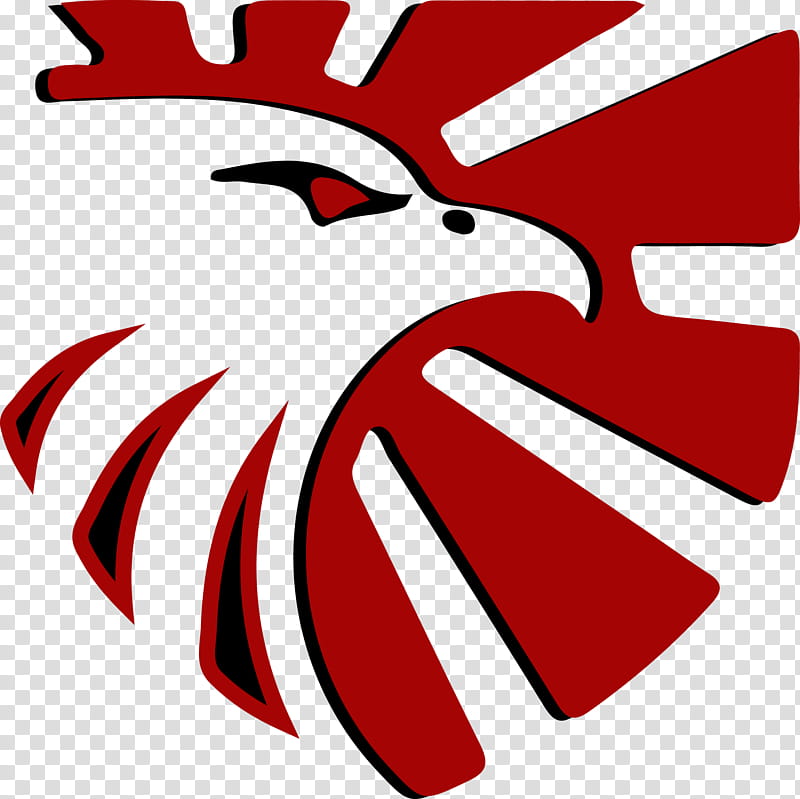 Falcon Red, Logo, Atlanta Falcons, Black Falcon, Skin, Black White M, Hawk transparent  background PNG clipart