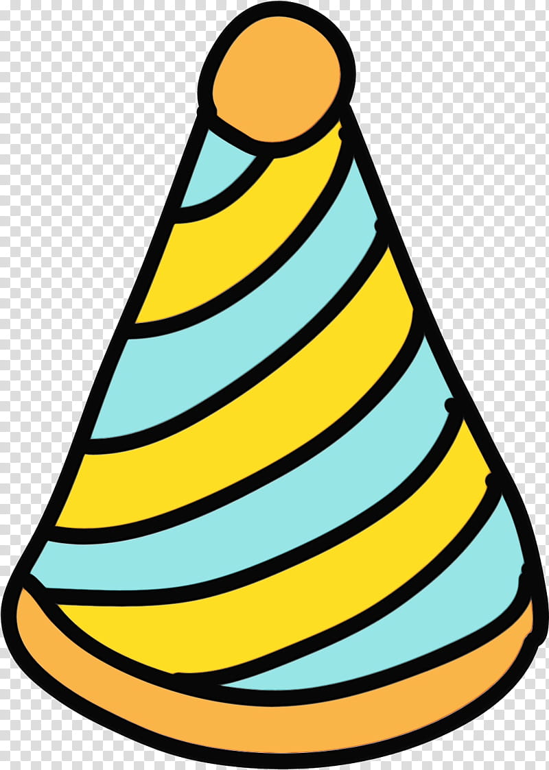 Birthday Hat, Watercolor, Paint, Wet Ink, Party Hat, Birthday
, Computer Icons, Cartoon transparent background PNG clipart