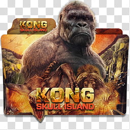 Kong Skull Island  Folder Icon , Kong Skull Island v_x transparent background PNG clipart