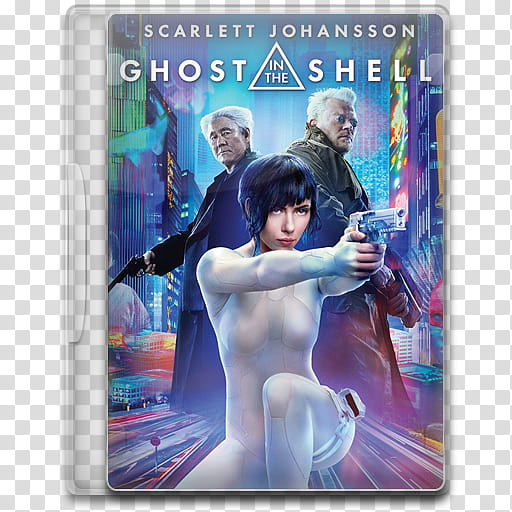 Movie Icon Mega , Ghost in the Shell, Ghost in the Shell booklet DVD case illustration transparent background PNG clipart