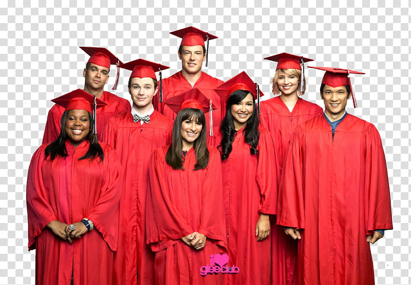 group of students wearing academic dress transparent background PNG clipart