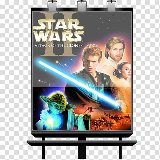 PostAd  Star Wars Episode  Attack Of The , Star Wars II Attack Of The Clones  icon transparent background PNG clipart
