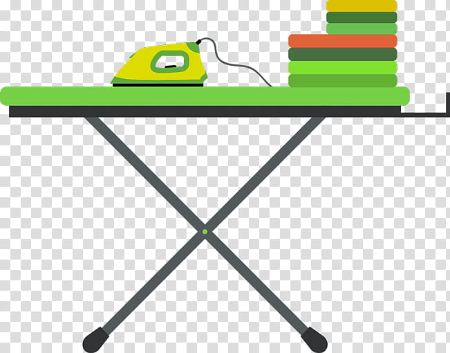 Table, Clothes Iron, Clothing, Laundry, Ironing, Flat Design, Laundry Room, Skirt transparent background PNG clipart