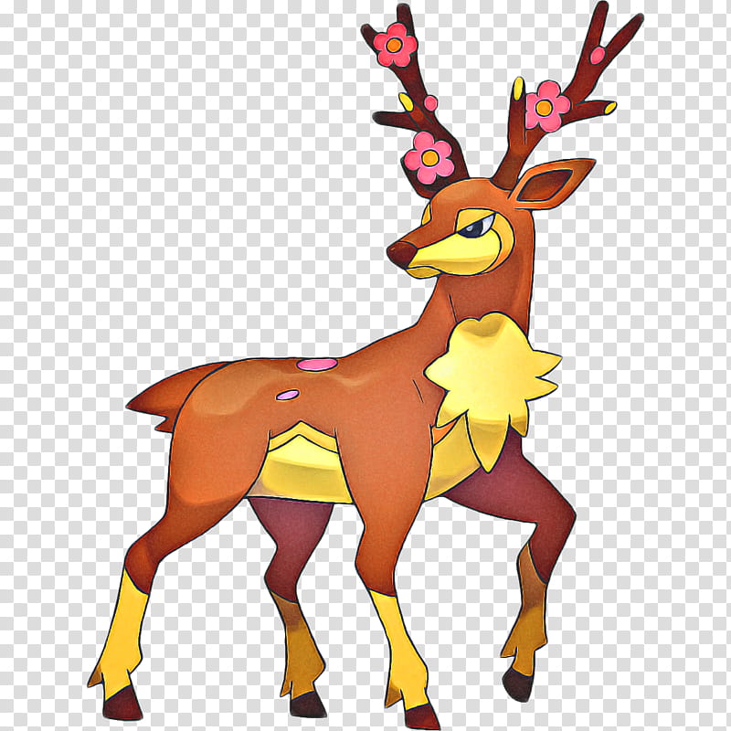 Reindeer, Sawsbuck, Deerling, Video Games, Bulbapedia, Animal Figure, Wildlife, Antelope transparent background PNG clipart