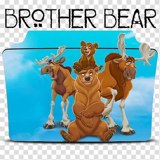 Brother Bears Movie Collection Icon Folder transparent background PNG clipart