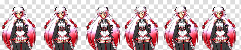 Sin Ga Game Face pt , girl anime character with white hair transparent background PNG clipart