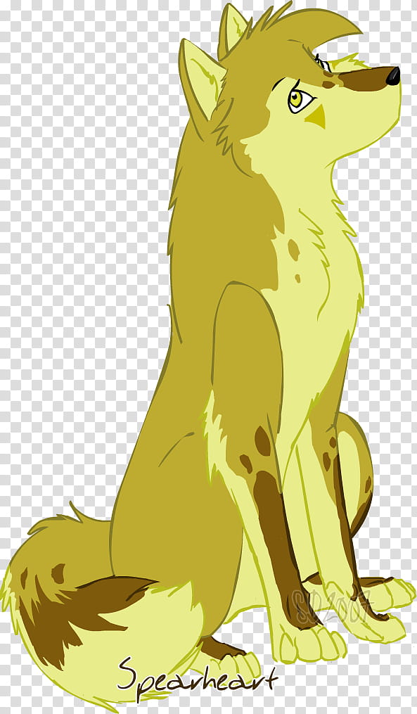 G+: Spearheart, brown wolf illustration transparent background PNG clipart