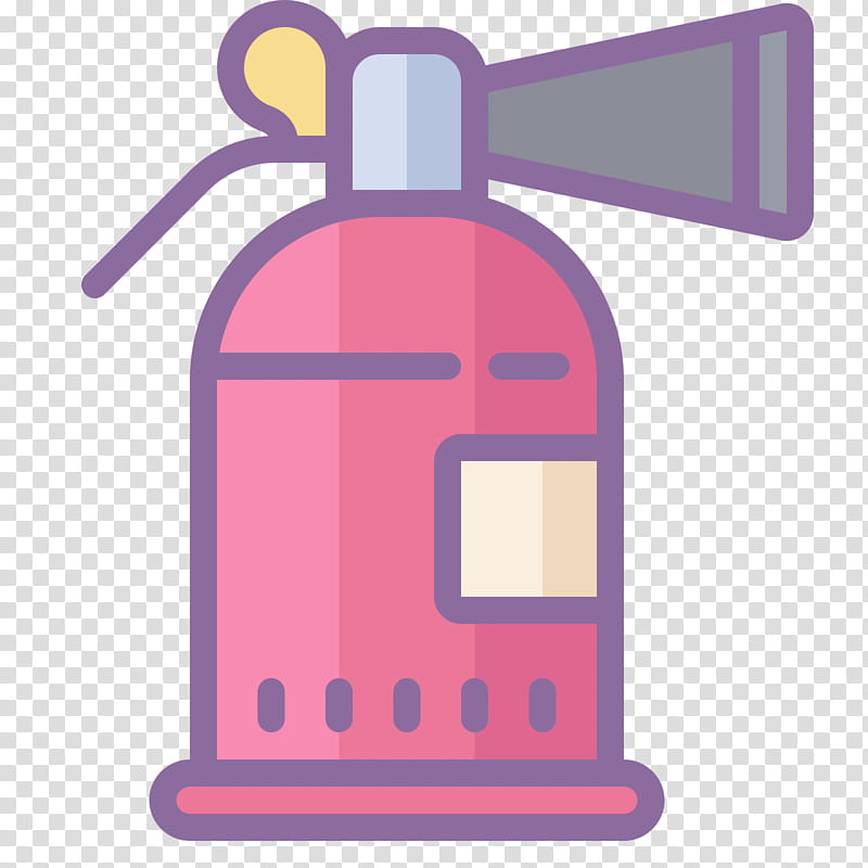 Fire Flame, Fire Extinguishers, Conflagration, Computer Font, Gratis, Nozzle, Pink, Line transparent background PNG clipart