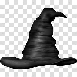 Halloween, black witch hat illustration transparent background PNG clipart