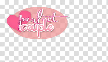 TEXTOS, perfect couple text transparent background PNG clipart