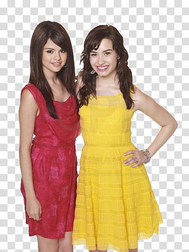 Delena, Selena Gomez and Demi Lovator transparent background PNG clipart