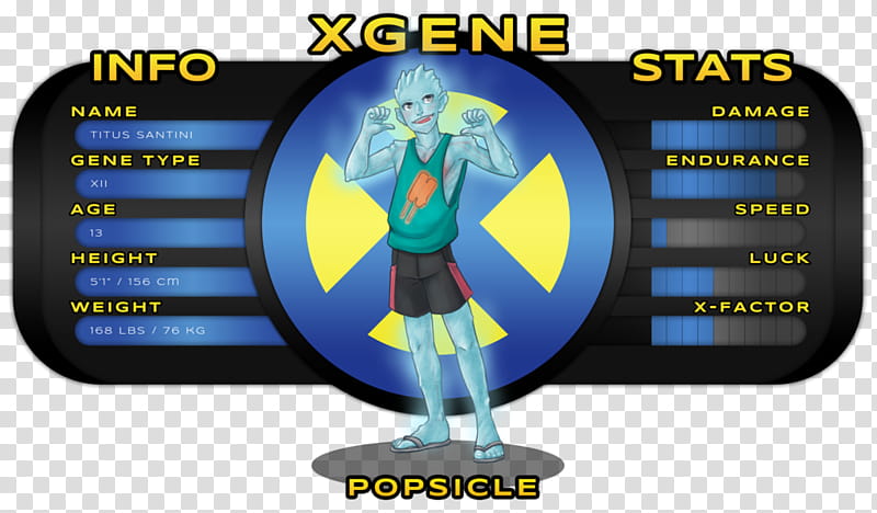 X--Gene | Titus transparent background PNG clipart