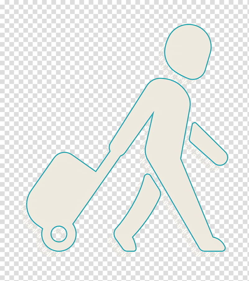 Travel Icon, Airport Icon, Departure Icon, Luggage Icon, Passenger Icon, Tourist Icon, Vacation Icon, Logo transparent background PNG clipart