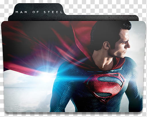 Man of Steel Folder Icon , Folder  transparent background PNG clipart