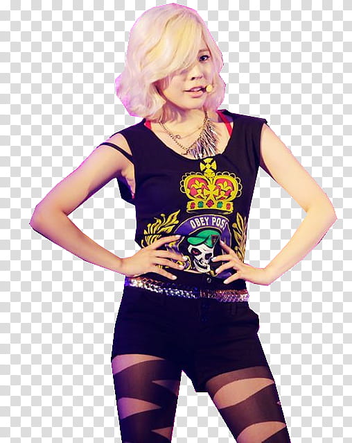 SNSD Sunny concert transparent background PNG clipart