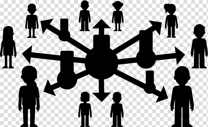 business networking silhouette png