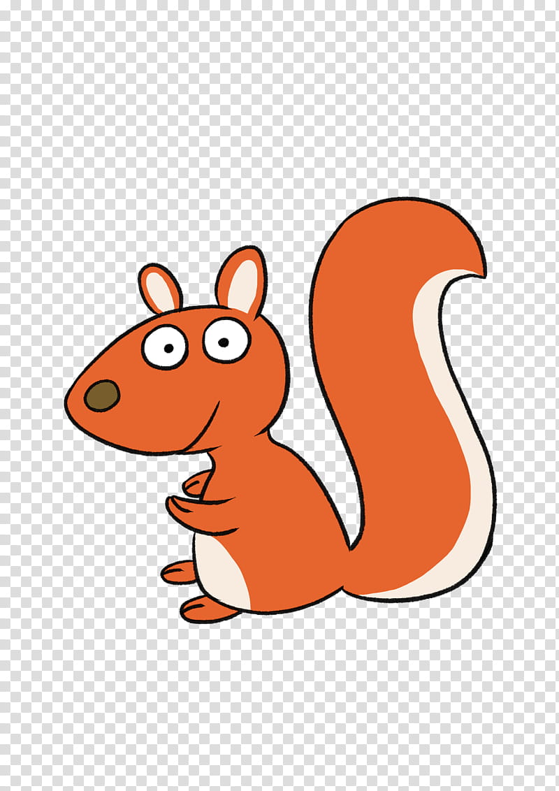 Squirrel, Dog, Whiskers, Snout, Cartoon, Character, Tail, Animal Figure transparent background PNG clipart