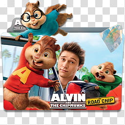 Alvin and the Chipmunks Road Chip Folder Icon , Alvin and the Chipmunks Road Chip v_x transparent background PNG clipart
