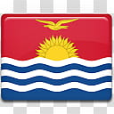 All in One Country Flag Icon, Kiribati- transparent background PNG clipart
