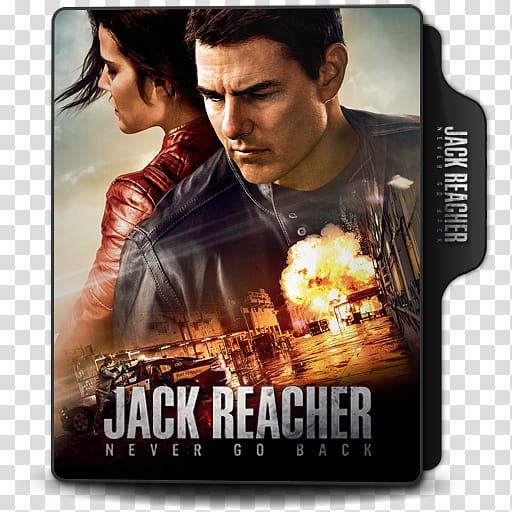 Jack Reacher Collection Folder Icons, Jack Reacher, Never Go Back v transparent background PNG clipart