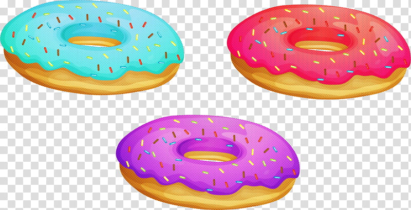 doughnut ciambella baked goods pastry food, Glaze, Cuisine, Inflatable transparent background PNG clipart