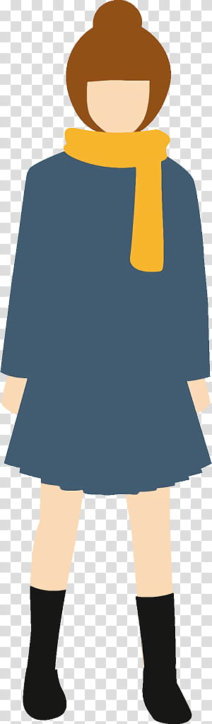 winter girl high school girl girl, Clothing, Blue, Dress, Aline, Electric Blue transparent background PNG clipart
