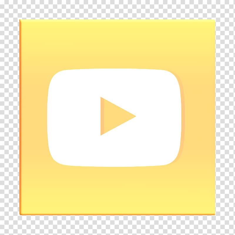 logo icon logotype icon media icon, Network Icon, Social Icon, Youtube Icon, Yellow, Orange, Text, Rectangle transparent background PNG clipart