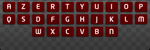 iPhone Theme, red digital keyboard transparent background PNG clipart