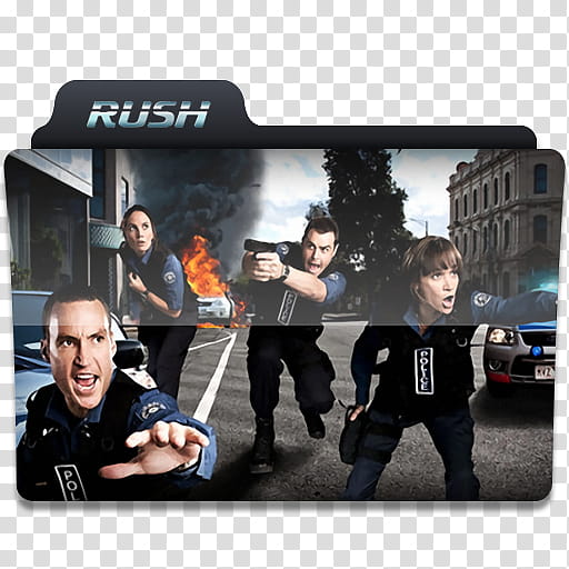 Windows TV Series Folders Q R, Rush TV show transparent background PNG clipart