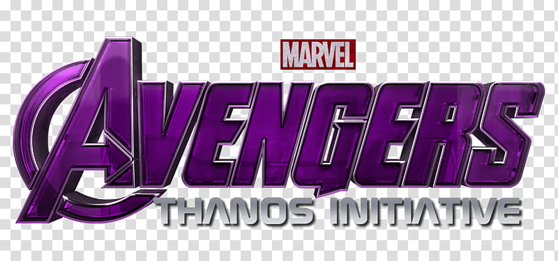 Avengers  Thanos Iniatiave Title transparent background PNG clipart