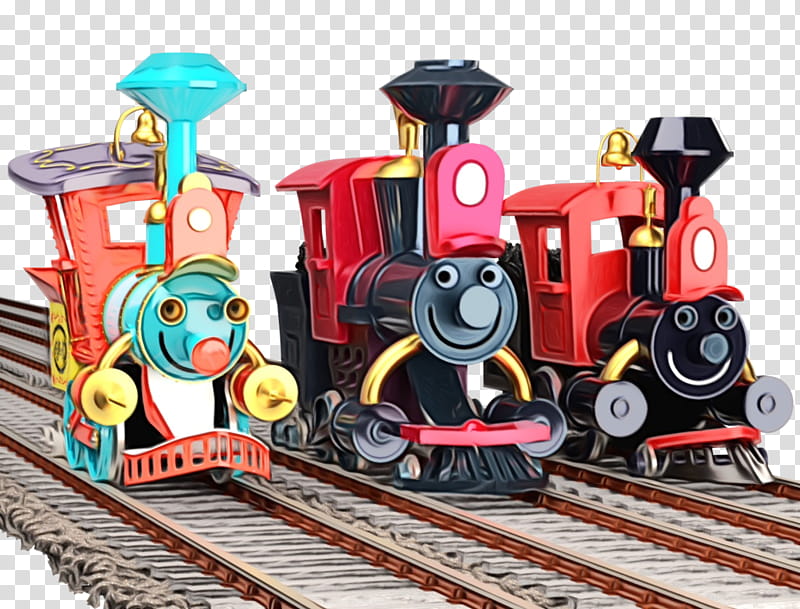 Thomas The Train, Rail Transport, Locomotive, Railroad Car, Thomas The Tank Engine, Vehicle, Steam Engine, Toy transparent background PNG clipart