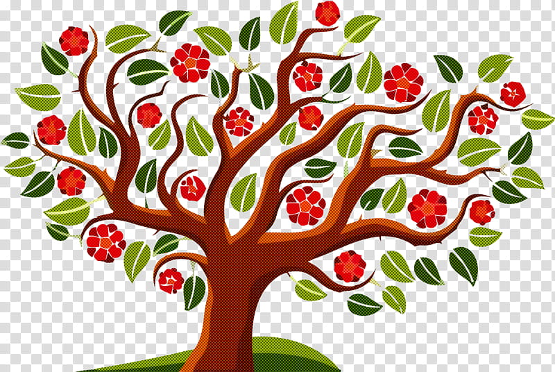 Holly, Tu Bishvat Tree, Cartoon Tree, Abstract Tree, Plant, Leaf, Branch, Woody Plant transparent background PNG clipart