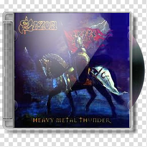 Saxon, , Heavy Metal Thunder icon transparent background PNG clipart