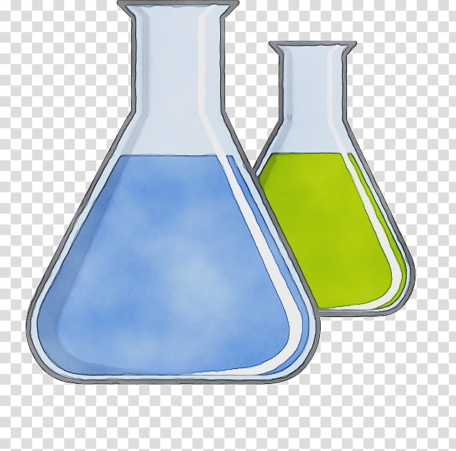 Laboratory Flasks Transparency Chemistry Beaker, Watercolor, Paint, Wet Ink, Laboratory, Drawing, Substance Theory, Science transparent background PNG clipart